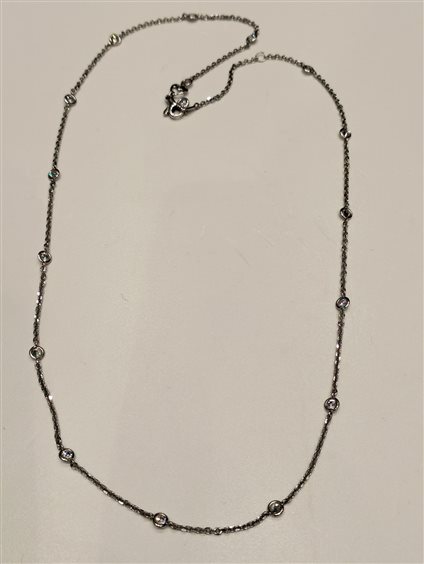 Collana Duezeta Donna in Oro bianco GCOBPLCIP2ZM12 - GCOBPLCIP2ZM12